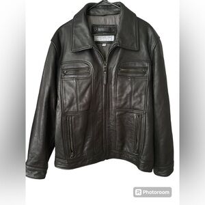 Marc New York Leather Jacket Size Large Great Condition
